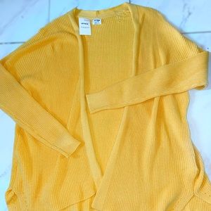 Yellow Cardigan (With Tags)